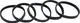 Wolf-Dichtring-5-Stueck-DN80-fuer-Abgasrohr-3903139 gallery number 1